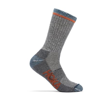 Hoka One One Merino Blend Crew Sock Barbati - Sosete Castlerock | RO-eXvB25K